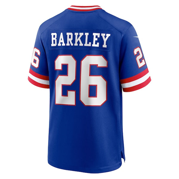 Saquon Barkley New York Giants Nike Classic Player Game Jersey - Royal - Image 3