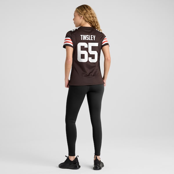Dartanyan Tinsley Cleveland Browns Nike Women's Team Game Jersey - Brown - Image 5