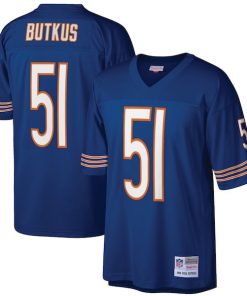Dick Butkus Chicago Bears Retired Player Legacy Replica Jersey - Navy
