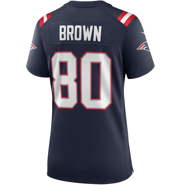 Troy Brown New England Patriots Nike Women's Game Retired Player Jersey - Navy - Image 3