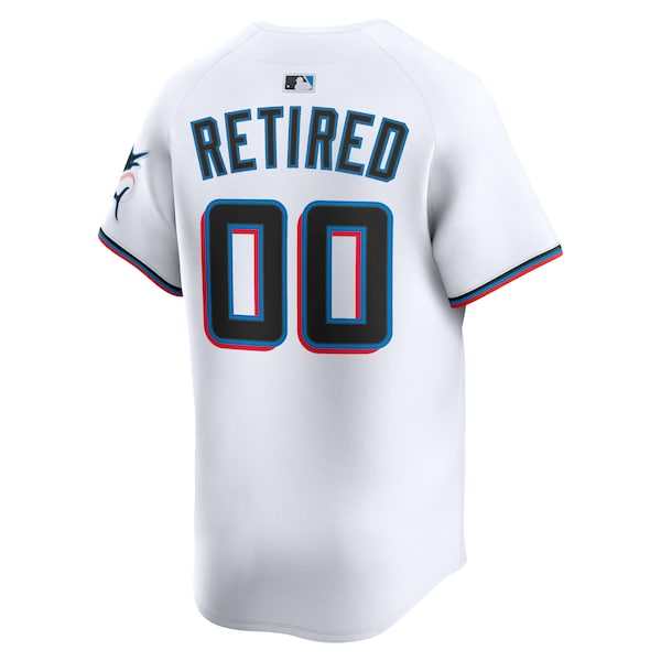 Miami Marlins Nike Home Limited Pick-A-Player Retired Roster Jersey - White - Image 3