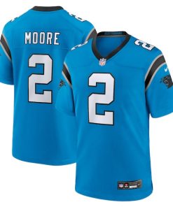 D.J. Moore Carolina Panthers Nike Alternate Game Jersey - Blue