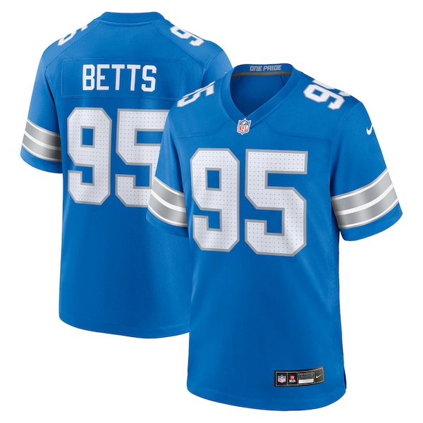 Mathieu Betts Detroit Lions Nike Game Jersey - Blue