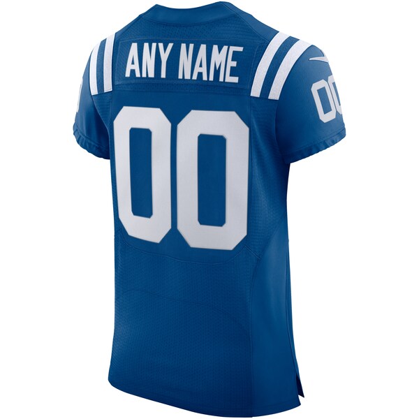 Indianapolis Colts Nike Vapor Elite Custom Jersey - Royal - Image 3