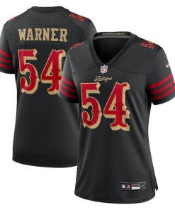 Fred Warner San Francisco 49ers Nike Women's 2025 Rivalries Collection Game Jersey - Black