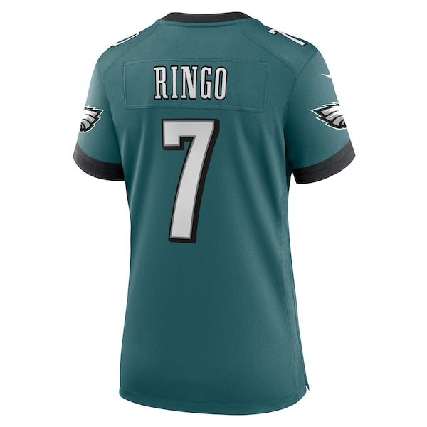 Kelee Ringo Philadelphia Eagles Nike Women's Team Game Jersey - Midnight Green - Image 3