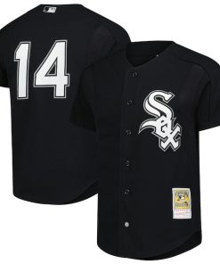 Paul Konerko Chicago White Sox  Authentic Batting Practice Jersey - Black