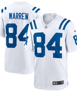 Tyler Warren Indianapolis Colts Nike 2025 NFL Draft First Round Pick Game Jersey - White