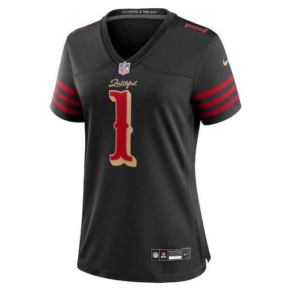 Ricky Pearsall San Francisco 49ers Nike Women's 2025 Rivalries Collection Game Jersey - Black - Image 2