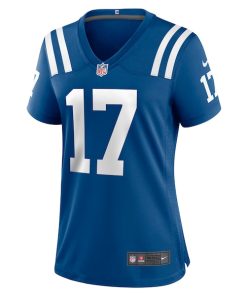 Alternative view of Mike Strachan Indianapolis Colts Nike Women's Game Jersey - Royal