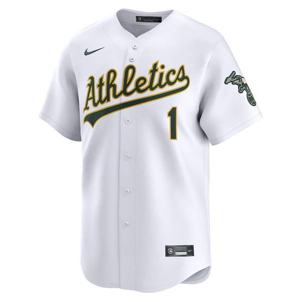 Oakland Athletics Nike #1 Dad Home Limited Jersey - White - Image 2