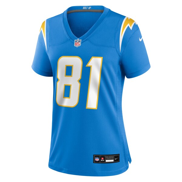 Mike Williams Los Angeles Chargers Nike Women's Team Game Jersey - Powder Blue - Image 5