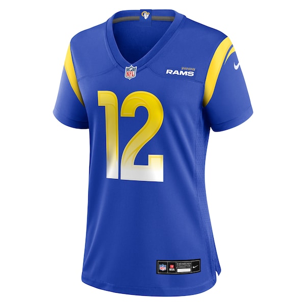 Puka Nacua Los Angeles Rams Nike Women's Game Player Jersey - Royal - Image 2