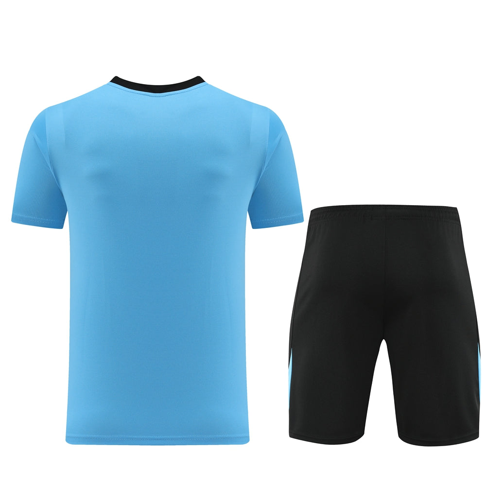 Nike Short Sleeve Training Jersey Set-ND05- Sky Blue - Image 2