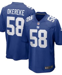 Bobby Okereke New York Giants Nike Game Player Jersey - Royal