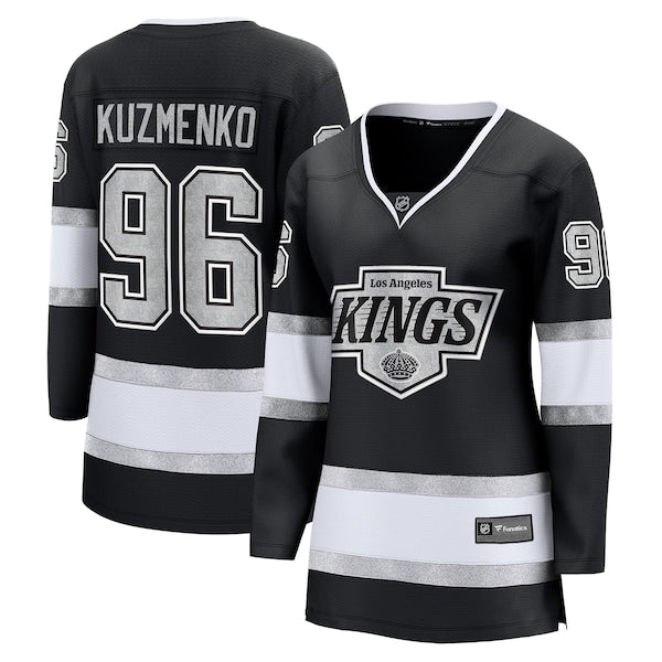 Andrei Kuzmenko Los Angeles Kings Women's Home Breakaway Player Jersey - Black