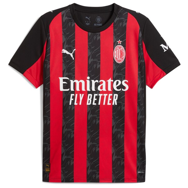 Rafael Le?o AC Milan Puma 2025/26 Home Replica Player Jersey - Red - Image 2