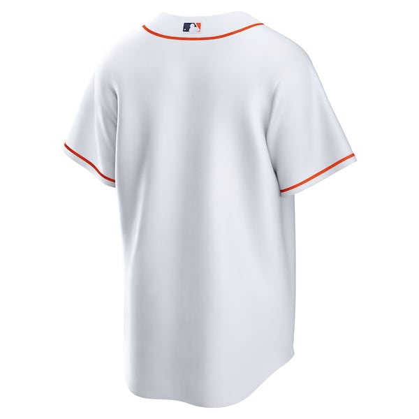 Houston Astros Nike Home Replica Team Jersey - White - Image 3