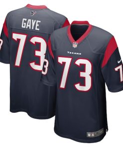 Ali Gaye Houston Texans Nike Team Game Jersey - Navy