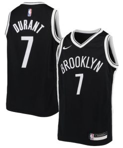 Kevin Durant Brooklyn Nets Nike Youth Swingman Jersey - Icon Edition - Black