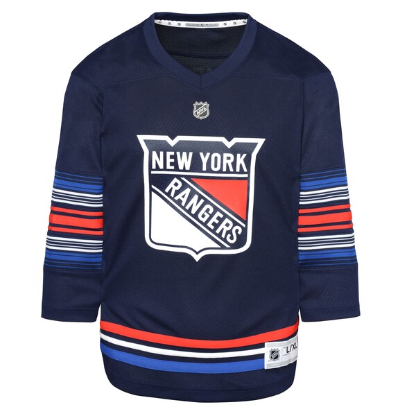 New York Rangers Preschool Alternate Replica Jersey - Navy - Image 2