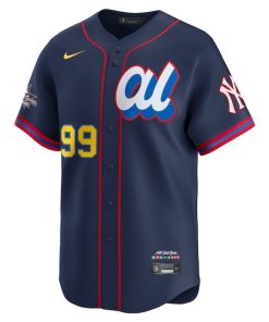 Alternative view of Aaron Judge American League Nike Youth 2025 All-Star Edition Limited Player Jersey - Navy