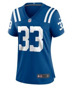 Alternative view of Micah Abraham Indianapolis Colts Nike Women's Game Jersey -  Royal
