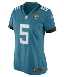 Alternative view of Andre Cisco Jacksonville Jaguars Nike Women's Game Player Jersey - Teal