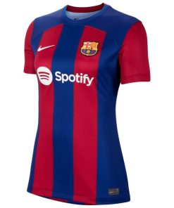 Alternative view of Barcelona Nike Women's 2023/24 Home Stadium Replica Jersey - Royal