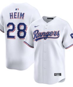 Jonah Heim Texas Rangers Nike Alternate Limited Player Jersey - White