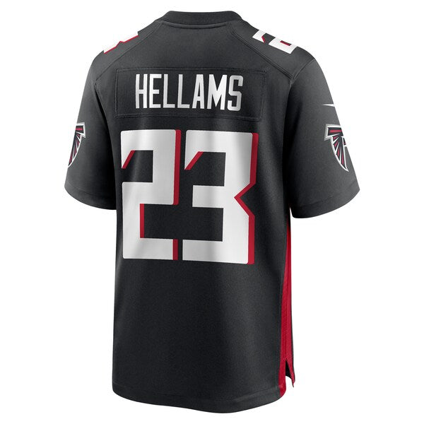 DeMarcco Hellams Atlanta Falcons Nike Team Game Jersey - Black - Image 3
