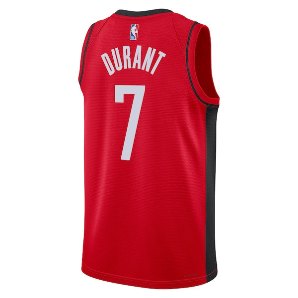 Kevin Durant Houston Rockets Nike Unisex Swingman Player Jersey - Icon Edition - Red - Image 3