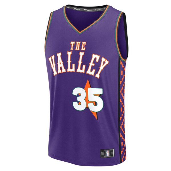 Kevin Durant Phoenix Suns 2024/25 Fast Break Player Jersey - City Edition - Purple - Image 3