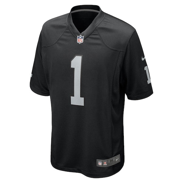 Ashton Jeanty Las Vegas Raiders Nike Youth 2025 NFL Draft First Round Pick Team Game Jersey - Black - Image 2