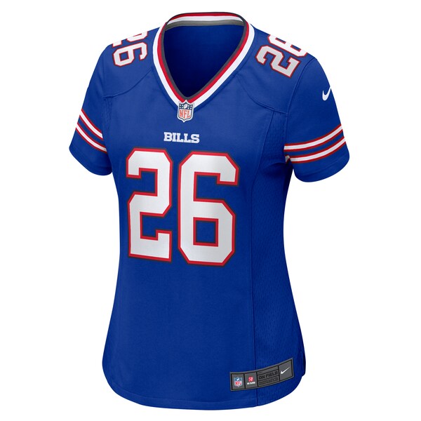 Ty Johnson Buffalo Bills Nike Women's Team Game Jersey - Royal - Image 2