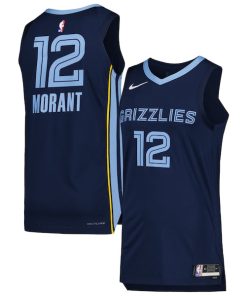Ja Morant Memphis Grizzlies Nike Authentic Jersey - Association Edition - Navy