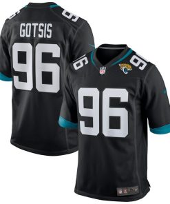 Adam Gotsis Jacksonville Jaguars Nike Game Jersey - Black