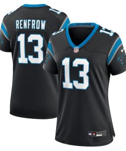Hunter Renfrow Carolina Panthers Nike Women's Team Game Jersey -  Black