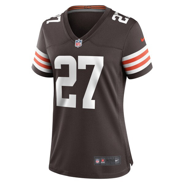 Lorenzo Burns Cleveland Browns Nike Women's Team Game Jersey - Brown - Image 2
