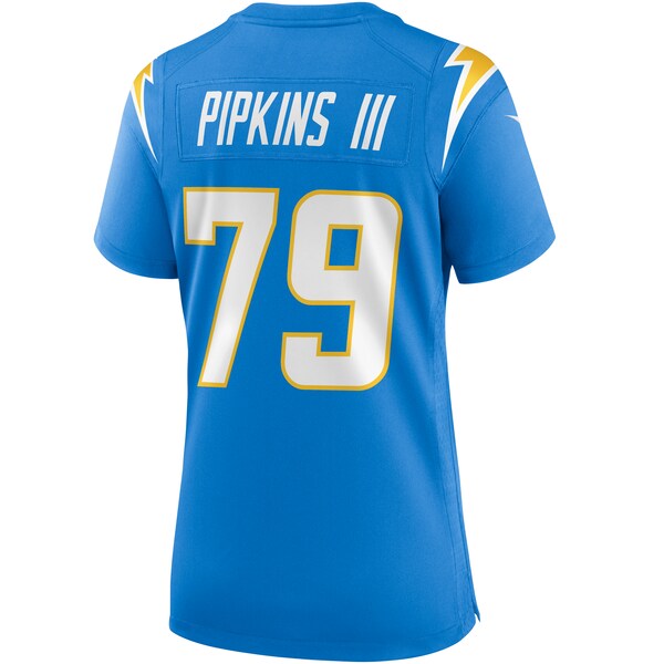 Trey Pipkins III Los Angeles Chargers Nike Women's Game Jersey - Powder Blue - Image 3