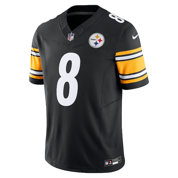 Kenny Pickett Pittsburgh Steelers Nike Vapor F.U.S.E. Limited Jersey - Black/White - Image 3