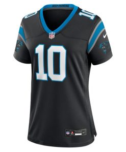 Alternative view of Johnny Hekker Carolina Panthers Nike Women's Team Game Jersey - Black