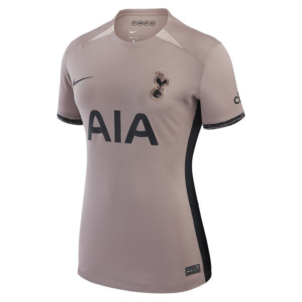 Tottenham Hotspur Nike Women's 2023/24 Third Stadium Replica Custom Jersey?ยจC Tan - Image 2