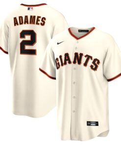 Willy Adames San Francisco Giants Nike 1.0 Replica Jersey - Cream