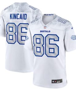 Dalton Kincaid Buffalo Bills Nike 2025 Rivalries Collection Game Jersey - White