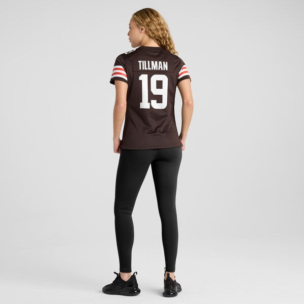 Cedric Tillman Cleveland Browns Nike Women's Game Jersey - Brown - Image 5