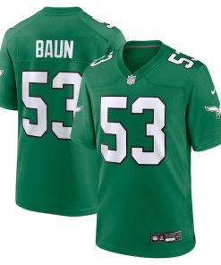 Zack Baun Philadelphia Eagles Nike Alternate Game Jersey -  Kelly Green/Green