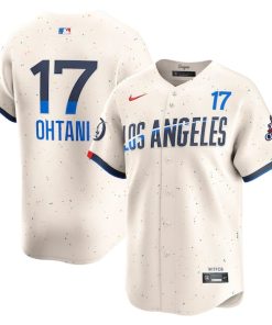 Shohei Ohtani Los Angeles Dodgers Nike 2024 World Series Champions City Connect Limited Player Jersey - Cream