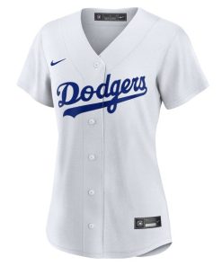 Alternative view of Kyle Tucker Los Angeles Dodgers Nike Women's Home Replica Jersey - White