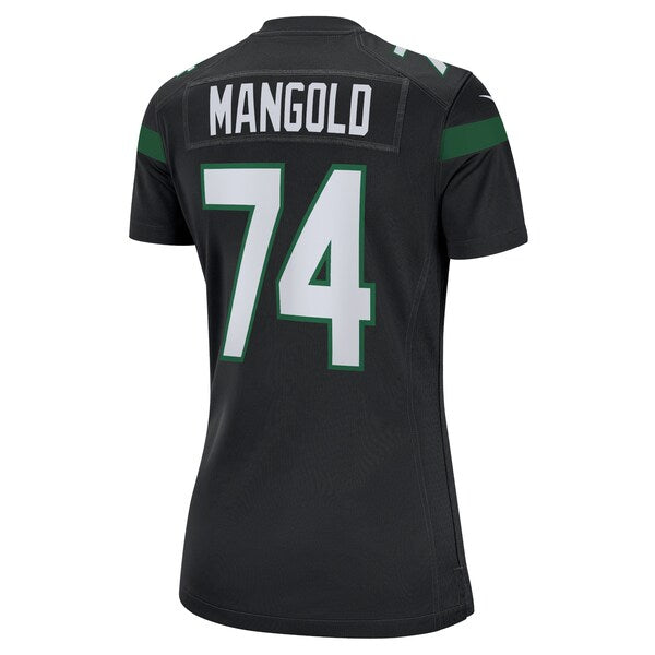Nick Mangold New York Jets Nike Women's Retired Player Jersey - Black - Image 3